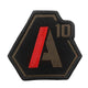 Ecusson A10 Equipment SIGNATURE logo brodé à fixation auto-agrippante, quatre versions au sélecteur