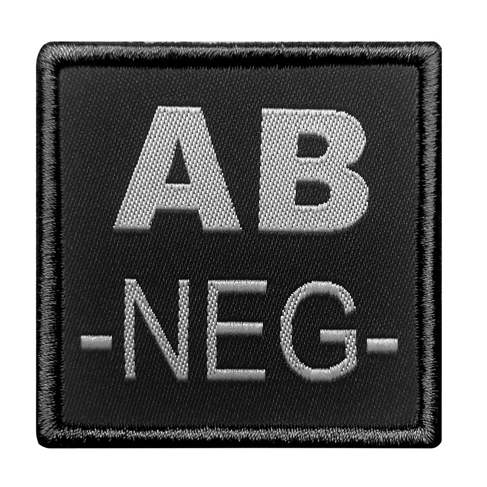 Patch groupe sanguin A10 Equipment brodé à fixation auto-agrippante, huit groupes au sélecteur