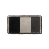 Ecusson A10 Equipment drapeau français brodé à fixation auto-agrippante, quatre finitions