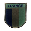 Ecusson A10 Equipment France brodé à fixation auto-agrippante, quatre finitions au sélecteur