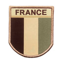 Ecusson A10 Equipment France brodé à fixation auto-agrippante, quatre finitions au sélecteur