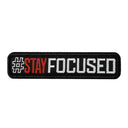 Ecusson A10 Equipment SIGNATURE Stay Focused brodé à fixation auto-agrippante, quatre versions