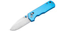 Couteau pliant Boker Magnum Rockstub Blue Elox 14C28N acier 14C28N lame 67 mm