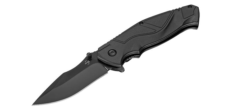 Couteau pliant Boker Magnum Advance All Black Pro acier 440C (Inox) lame 80 mm