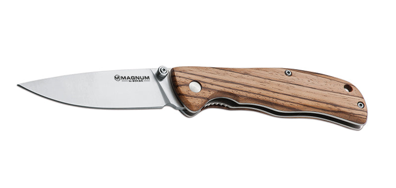 Couteau pliant Boker Magnum Backpacker acier 440A lame 86 mm lame drop point