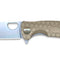 Couteau pliant Honey Badger Flipper D2 Large acier D2 lame 92 mm lame drop point