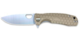 Couteau pliant Honey Badger Flipper D2 Large acier D2 lame 92 mm lame drop point