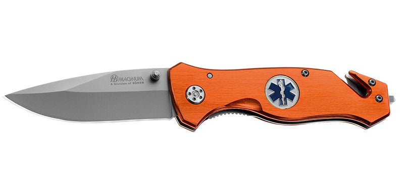 Couteau multifonctions Boker Magnum Medic acier 440 lame 85 mm lame drop point