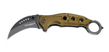Karambit Boker Magnum Black Scorpion acier 440A lame 76 mm lame karambit