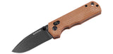 Couteau pliant Boker Magnum Rockstub Brown Micarta 440B acier 440B lame 67 mm