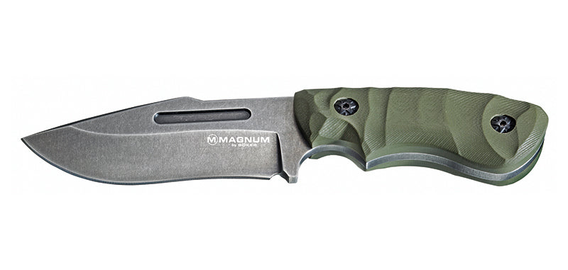 Couteau à lame fixe Boker Magnum Lil Giant acier 440A lame 92 mm lame drop point