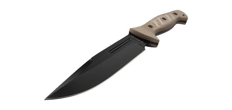 Couteau à lame fixe Boker Magnum Desert Warrior 2.0 acier 440A lame 168 mm