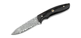 Couteau à lame fixe Boker Magnum Vernery Damast Knife acier Damas lame 91 mm