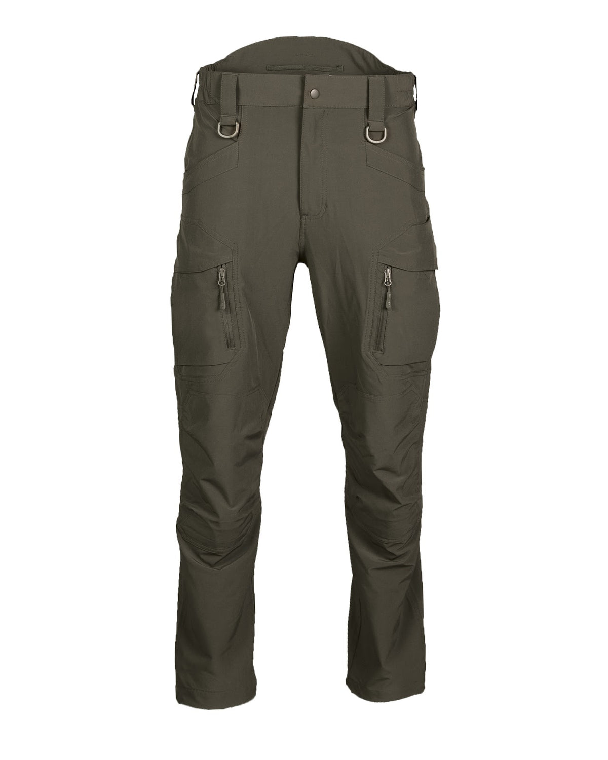 Pantalon tactique Assault Mil-Tec en polyester élasthanne avec renfort de genou et anneaux en D