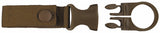 Porte-bouteille MFH pour ceinturon et système MOLLE en polyester longueur 16 cm