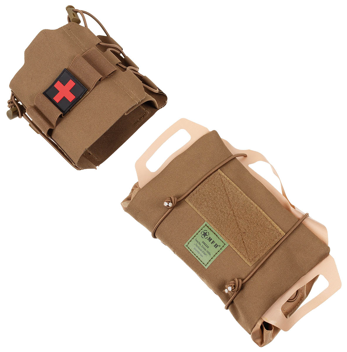 Pochette médicale MFH Tactical IFAK à extraction rapide 25 x 15 x 5 cm 220 g