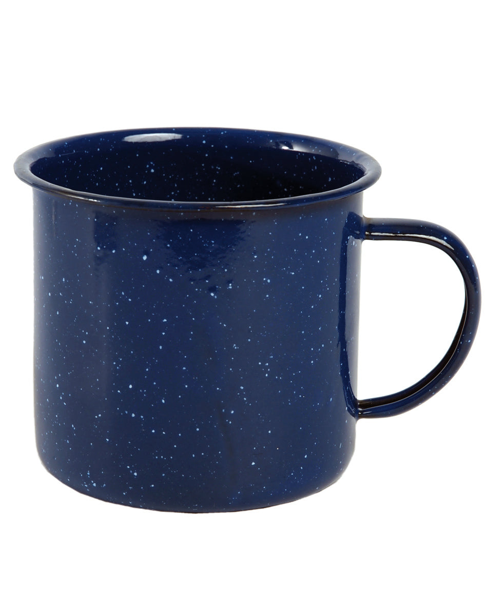 Quart Mil-Tec type Western en émail 680 ml hauteur 10 cm pour bivouac et camp