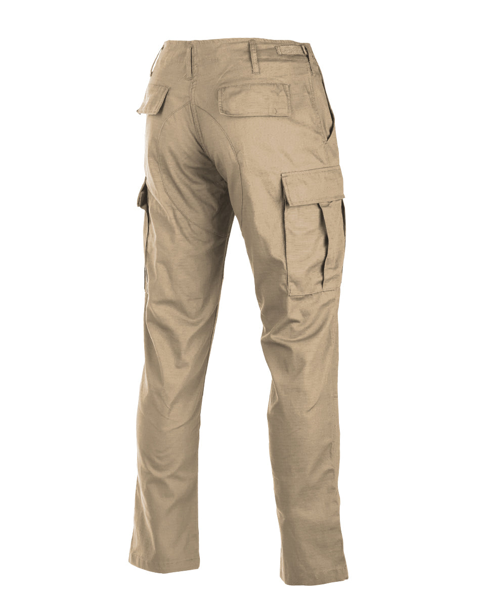 Pantalon de combat type BDU Teesar en coton ripstop 220 g/m², coupe étroite