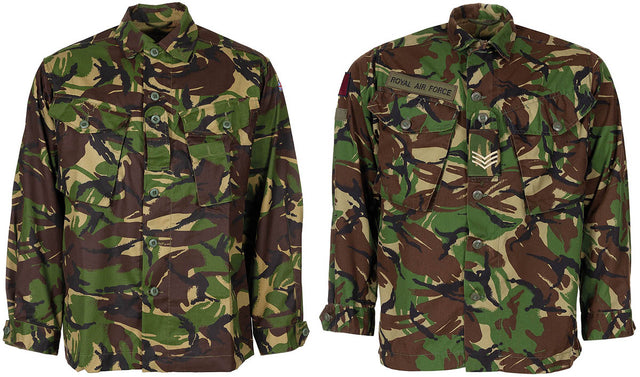 Veste de campagne britannique Lightweight, surplus d'occasion, lot de 10