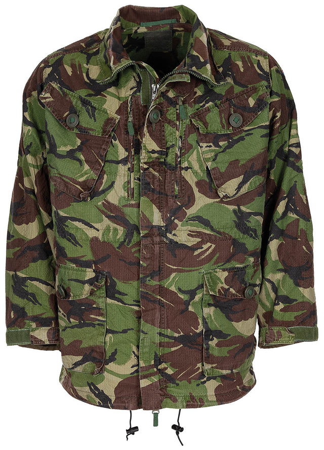 Veste de campagne britannique en toile rip-stop tout coton, motif DPM, surplus d'occasion, lot de 5