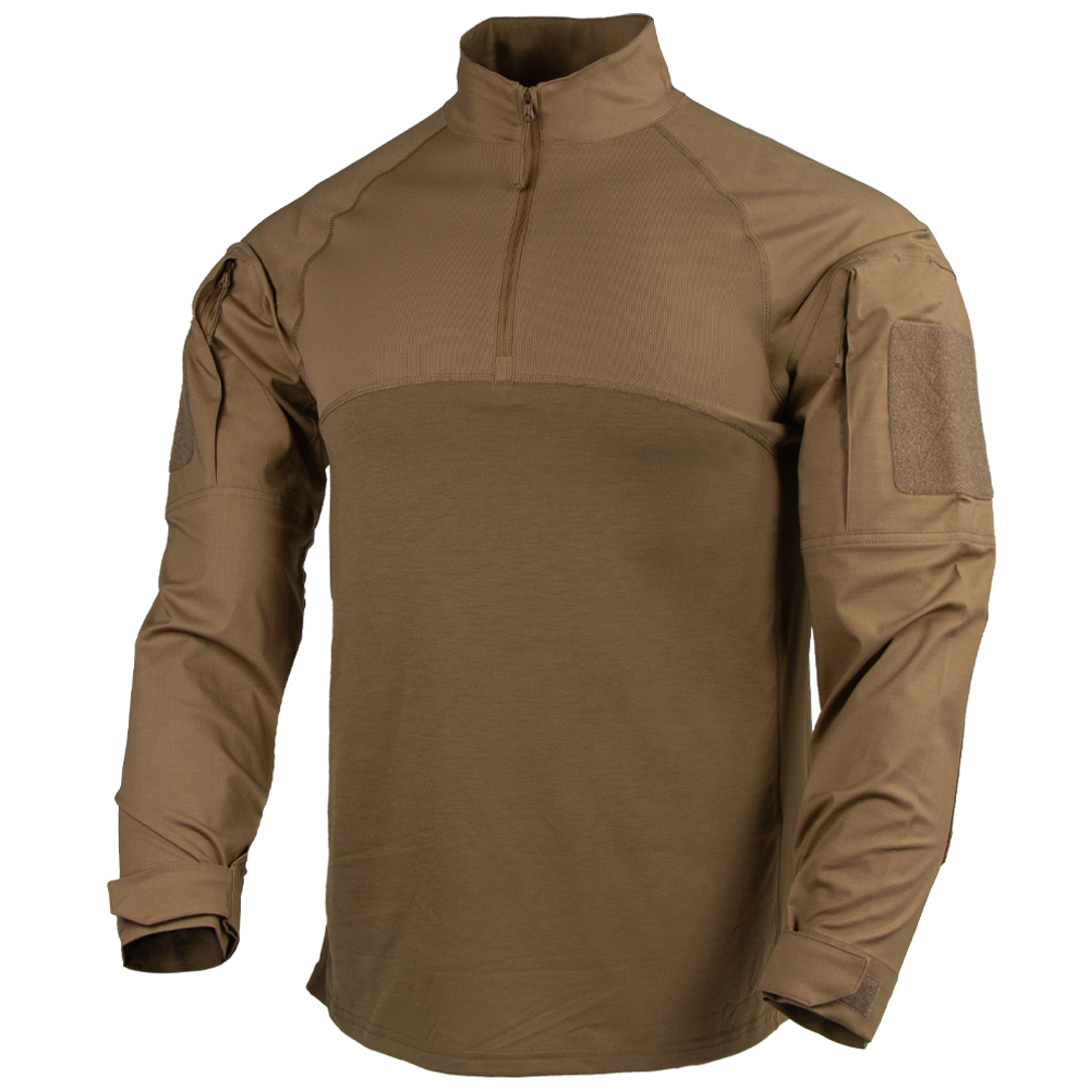 Chemise de combat Condor Combat Shirt Gen II manches longues col à glissière quart de hauteur