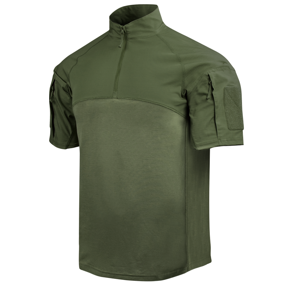 Chemise de combat Condor Combat Shirt Gen II manches courtes col à glissière quart de hauteur