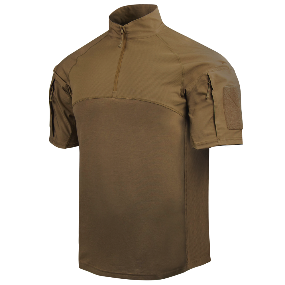 Chemise de combat Condor Combat Shirt Gen II manches courtes col à glissière quart de hauteur