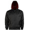 Blouson a capuche Mil-Tec English Style en polyester-coton double avec bords-cotes