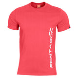 T-shirt imprimé Pentagon Vertical en coton ring-spun 190 g/m² coupe confort