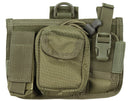 Pochette fourre-tout MOLLE MFH à trois poches plaquées, 20 x 14 cm