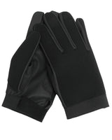 Gants longs Mil-Tec en néoprène avec paume enduite et poignet auto-agrippant