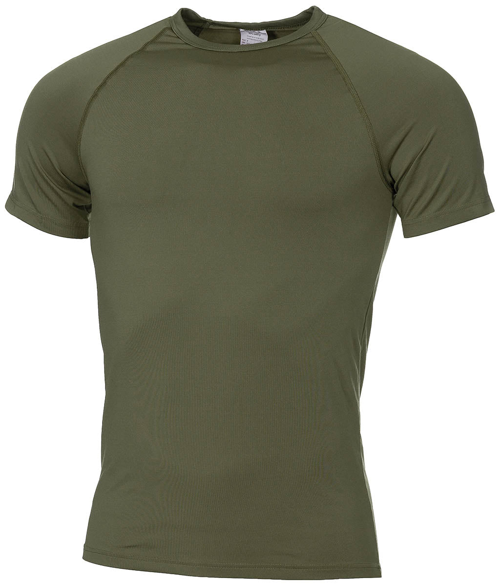 Maillot de corps néerlandais à manches courtes avec élasthanne, surplus d'occasion, lot de 10