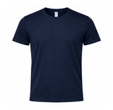 T-shirt uni 100% coton peigné 180 g/m² manches courtes pour le port quotidien