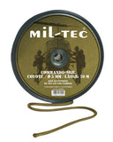 Corde commando Mil-Tec en nylon 5 mm touret de 70 m charge annoncée 100 kg