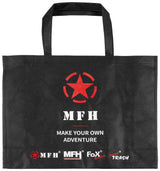 Sac cabas de courses imprimé MFH grand format 50 x 40 cm avec soufflet de 15 cm
