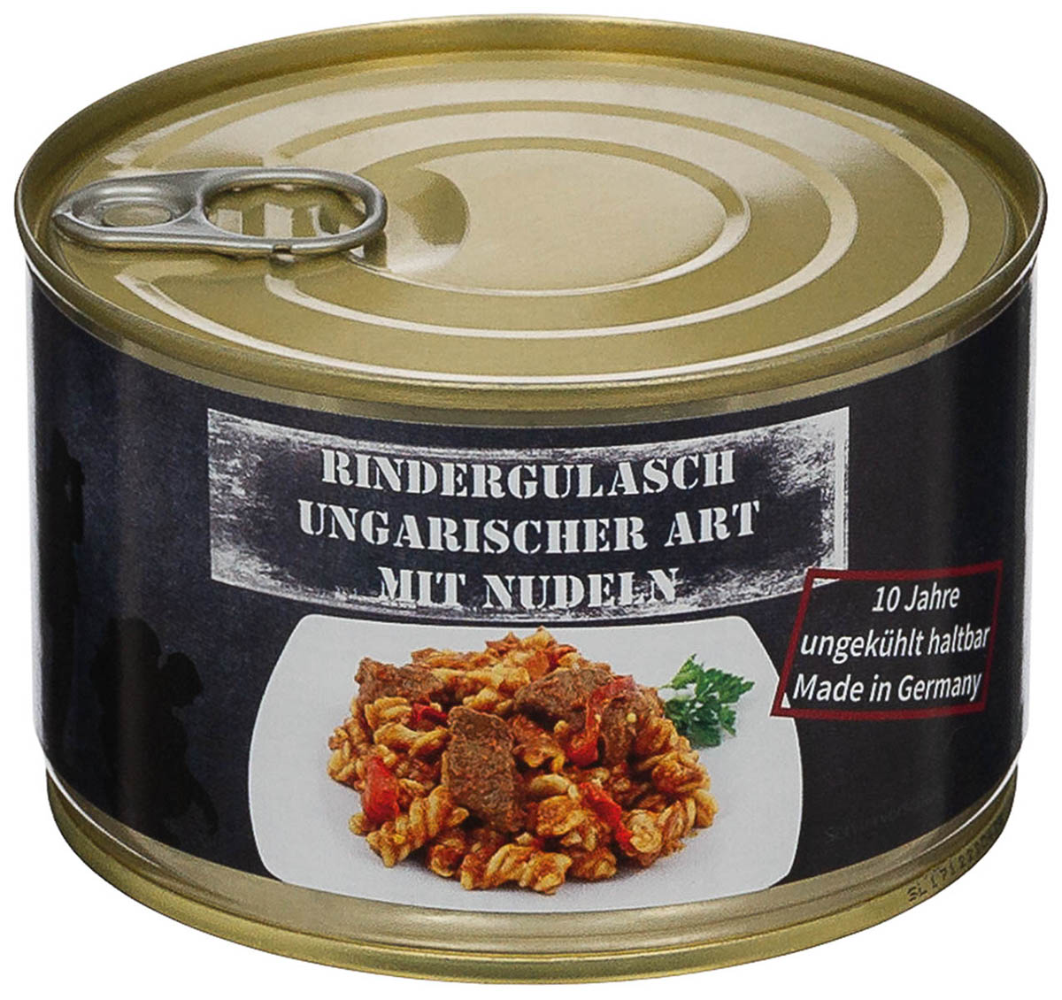 Conserve de plat cuisiné au bœuf MFH 400 g sans conservateur ni exhausteur