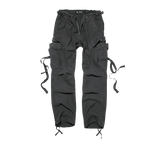 Pantalon Brandit M65 coupe femme en coton ample avec sangles de taille et plis aux genoux