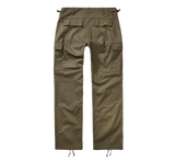 Pantalon Brandit BDU coupe femme en coton ripstop déperlant genoux et assise renforcés