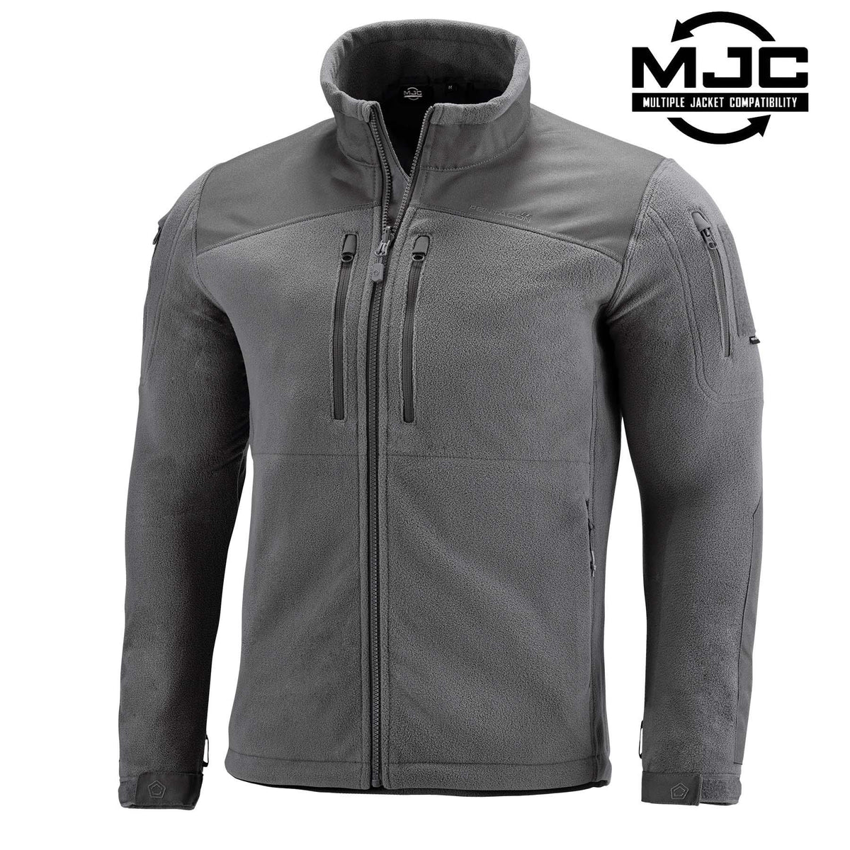 Veste polaire Pentagon Nestor 2.5 en polyester 320 g/m² compatible système MJC
