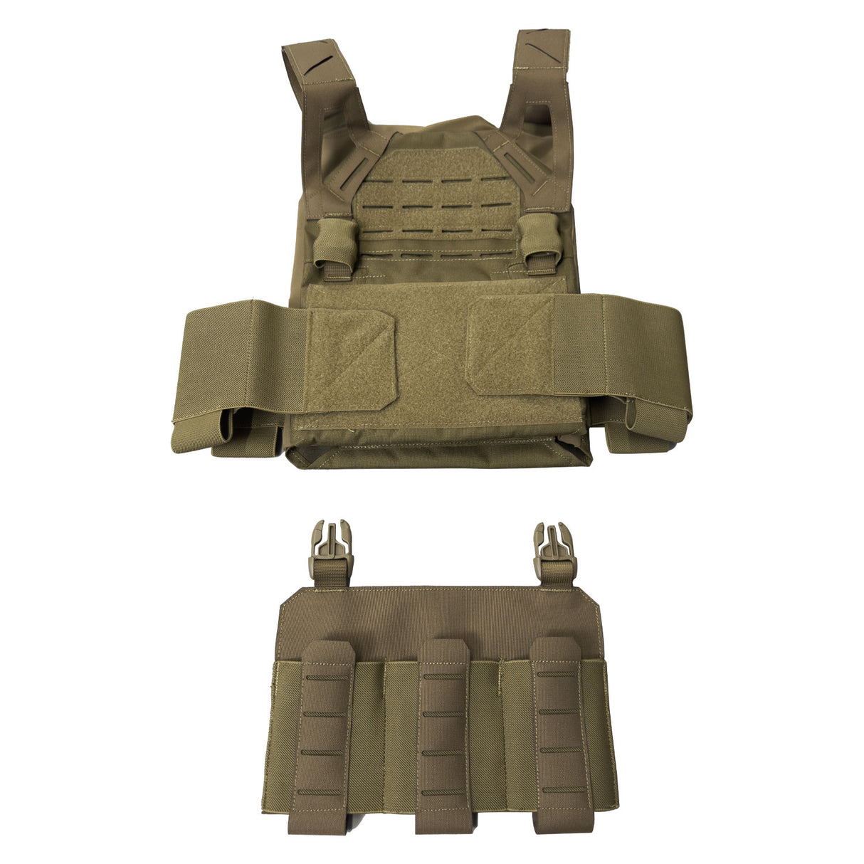 Gilet porte-plaques Ghost VX 600D Bulldog Tactical Gear