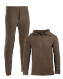 Ensemble sous-couche thermorégulatrice Mil-Tec Thermofleece avec fermeture éclair