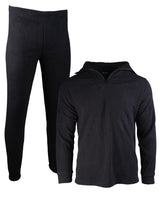 Ensemble sous-couche thermorégulatrice Mil-Tec Thermofleece avec fermeture éclair