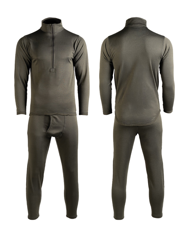 Ensemble thermique Mil-Tec TEESAR Thermofleece Gen III ECWCS polyester-élasthanne 95/5