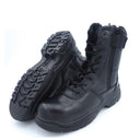 Chaussures de combat Patrol Equipement Rangers cuir à coque double glissière YKK