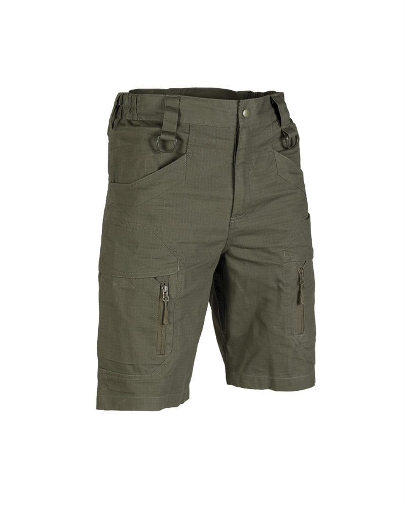 Short Mil-Tec Assault coton 100 % Ripstop avec poches cuisse fermeture YKK et passants D-Ring