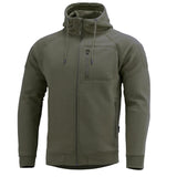 Sweat à capuche Pentagon Leonidas 2.0 en coton-polyester à emplacements auto-agrippants et poche poitrine