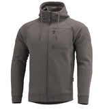 Sweat à capuche Pentagon Leonidas 2.0 en coton-polyester à emplacements auto-agrippants et poche poitrine