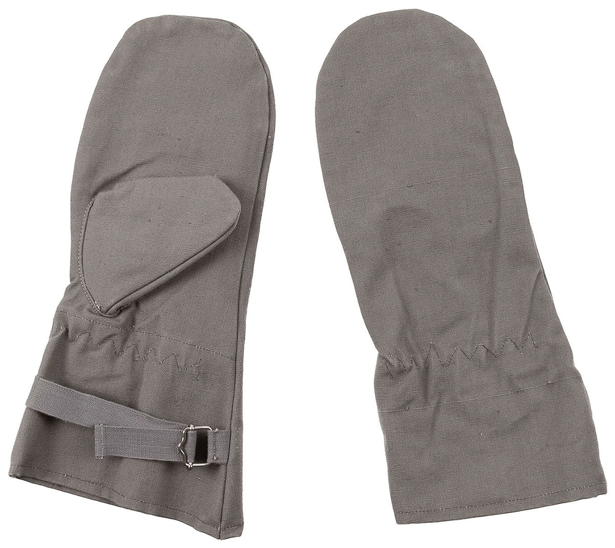 Moufles autrichiennes en coton et polyester, surplus d'occasion, lot de 10