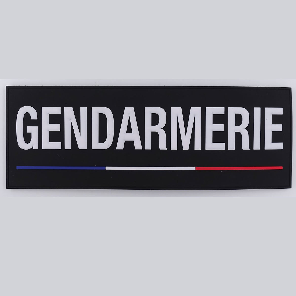 Bandeau d'identification souple Patrol Equipement Rubber haute densité lettres en relief