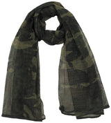 Écharpe filet multiusage MFH 190 x 90 cm en polyester fin et découpable